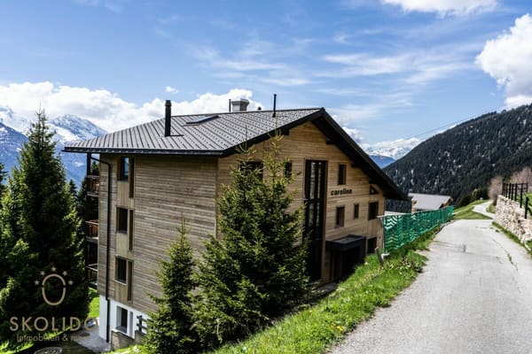 Immobilie in Riederalp - Grosses Studio-Apartment mit unverbaubarem Weitblick in der Aletscharena - Bild 15