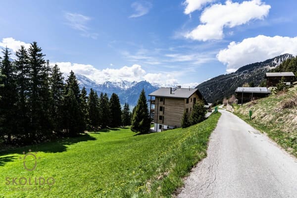 Immobilie in Riederalp - Grosses Studio-Apartment mit unverbaubarem Weitblick in der Aletscharena - Bild 16