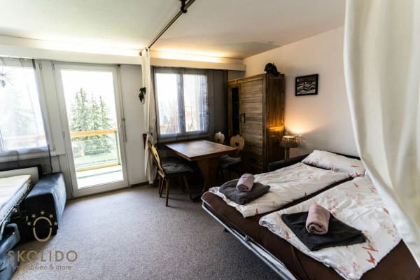 Immobilie in Riederalp - Grosses Studio-Apartment mit unverbaubarem Weitblick in der Aletscharena - Bild 4