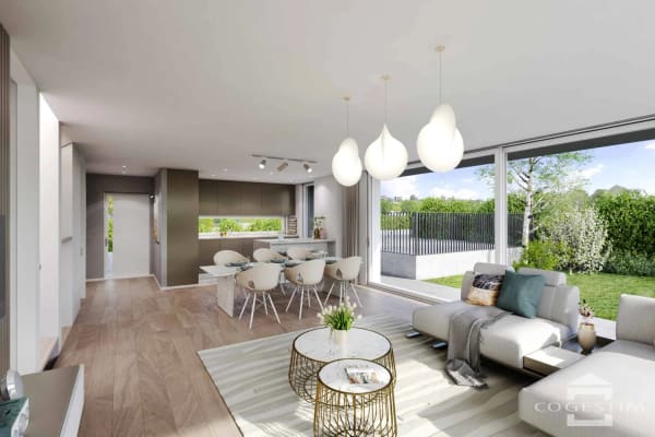 Immobilie in Allaman - Projet de deux villas jumelles Ã  deux pas du LÃ©man VILLA B - Bild 1