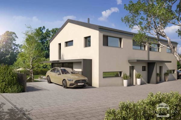 Immobilie in Allaman - Projet de deux villas jumelles Ã  deux pas du LÃ©man VILLA B - Bild 5