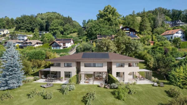 Immobilie in Lutry - Trois villas de standing sur plans avec vue sur le lac Villa A - Bild 7