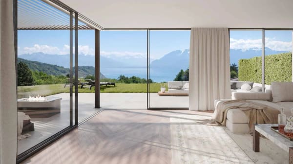 Immobilie in Lutry - Trois villas de standing sur plans avec vue sur le lac Villa B - Bild 1