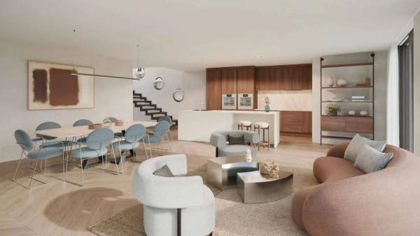 Immobilie in Lutry - Trois villas de standing sur plans avec vue sur le lac Villa B - Bild 2