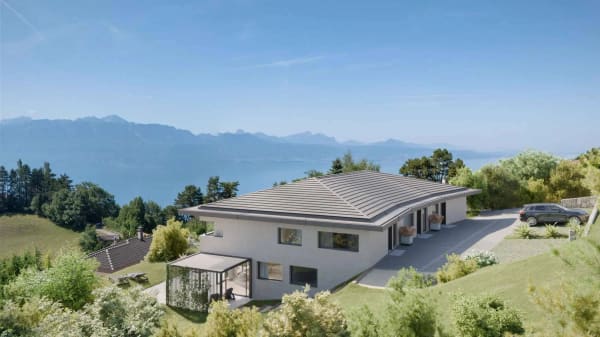 Immobilie in Lutry - Trois villas de standing sur plans avec vue sur le lac Villa B - Bild 5
