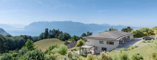 Immobilie in Lutry - Trois villas de standing sur plans avec vue sur le lac Villa B - Bild 7
