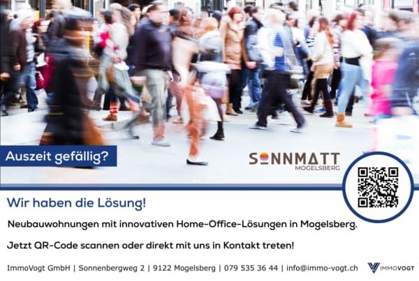 Immobilie in Mogelsberg - Ãœberbauung Sonnmatt: Wg. C 2.1  (2. Wohnsitzbewilligung) - Bild 38