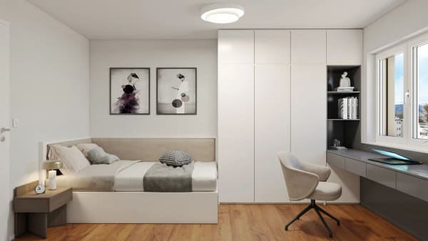 Immobilie in Deitingen - 4.5 Z.-Wohnung OG, 125m2 Netto Wohnfläche, 23.5m2 gedeckter Sitzplatz - Bild 8