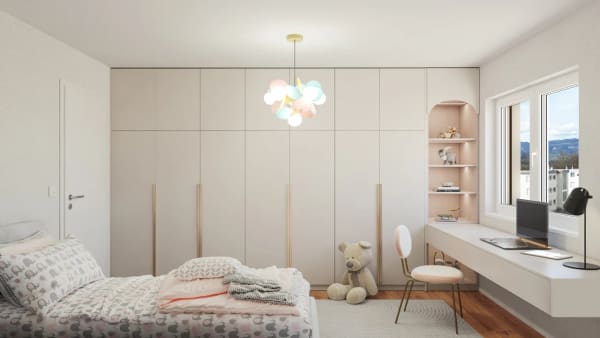 Immobilie in Deitingen - 4.5 Z.-Wohnung OG, 125m2 Netto Wohnfläche, 23.5m2 gedeckter Sitzplatz - Bild 9