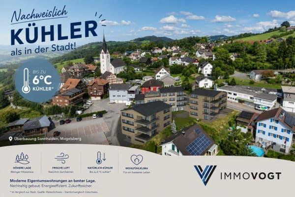 Immobilie in Mogelsberg - Gesund wohnen mit Weitsicht - 4Â½-Zimmer-Dachwohnung C4.1 - Bild 25