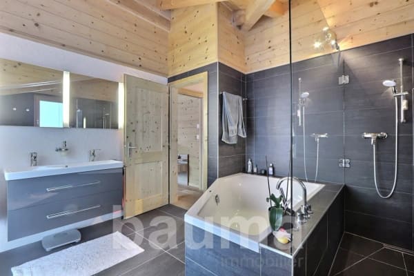 Immobilie in Les Diablerets - Chalet de deux logements - Bild 10