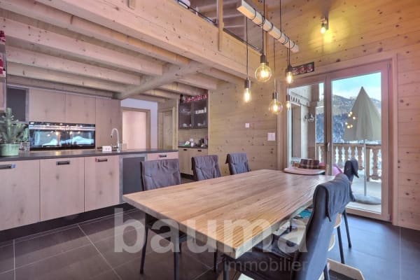 Immobilie in Les Diablerets - Chalet de deux logements - Bild 2