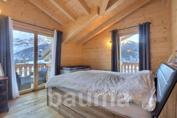Immobilie in Les Diablerets - Chalet de deux logements - Bild 9