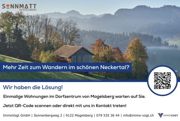 Immobilie in Mogelsberg - Gesund wohnen mit Weitsicht - Zweitwohnung A4.2 - Bild 11