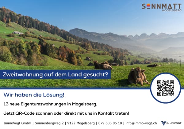 Immobilie in Mogelsberg - Gesund wohnen mit Weitsicht - Zweitwohnung A4.2 - Bild 12