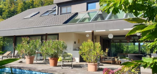 Immobilie in Hersberg - Exklusives Anwesen mit Villa, Nebenhaus, separater Wohneinheit, Praxis, Einstellhalle, Pool u. v. m. - Bild 34