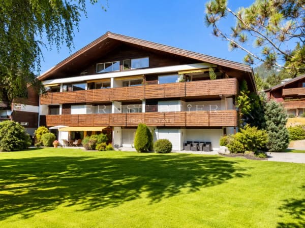Immobilie in Saanen - Appartement 5½ pièces - 150m2 - avec jardin à Gstaad - Bild 0