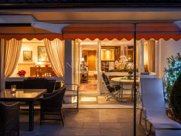 Immobilie in Saanen - Appartement 5½ pièces - 150m2 - avec jardin à Gstaad - Bild 1