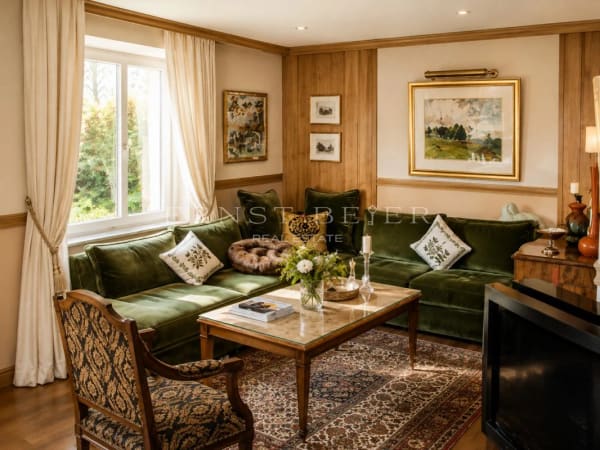Immobilie in Saanen - Appartement 5½ pièces - 150m2 - avec jardin à Gstaad - Bild 2
