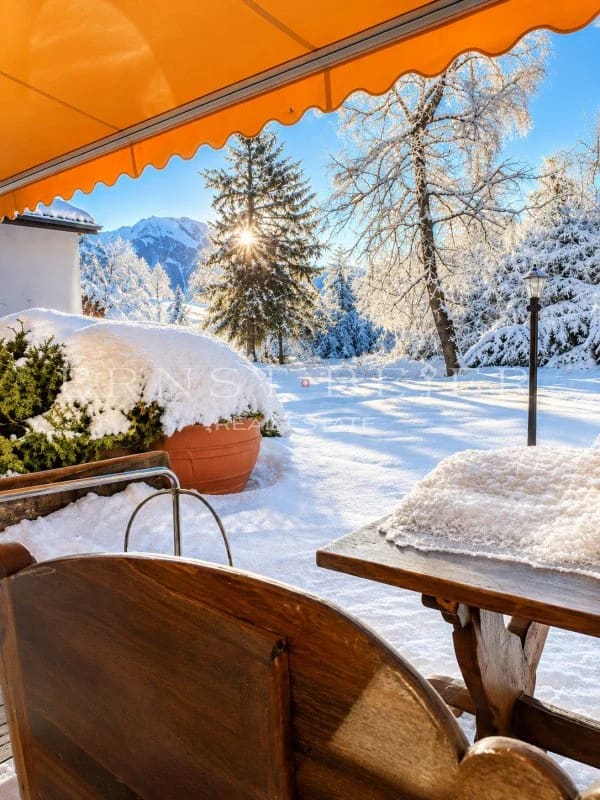 Immobilie in Saanen - Appartement 5½ pièces - 150m2 - avec jardin à Gstaad - Bild 5