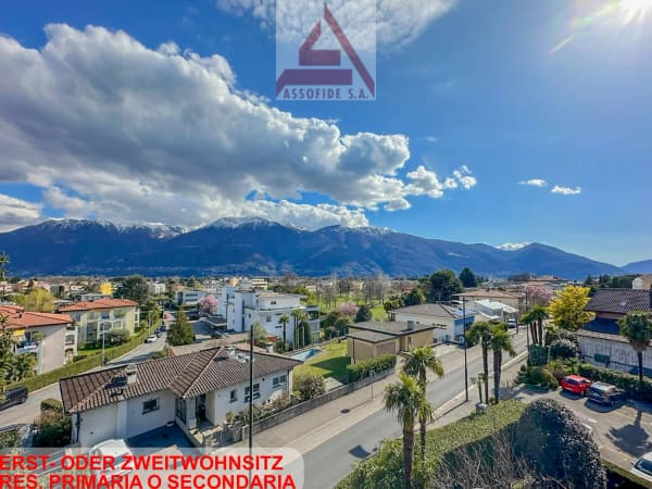 Immobilie in Ascona - Spazioso 5.5 locali con studio separato/Geräumige 5.5-Zimmerwohnung mit separatem Studio - Bild 0