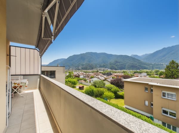 Immobilie in Monte Carasso - Vista panoramica sui castelli di Bellinzona, cucina rinnovata ed eccellente tranquillitÃ  - Bild 11