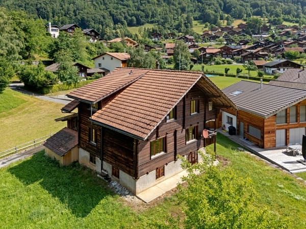 Immobilie in Brienzwiler - Bauernhaus / Ferienhaus mit separaten Doppelgaragen - Bild 2