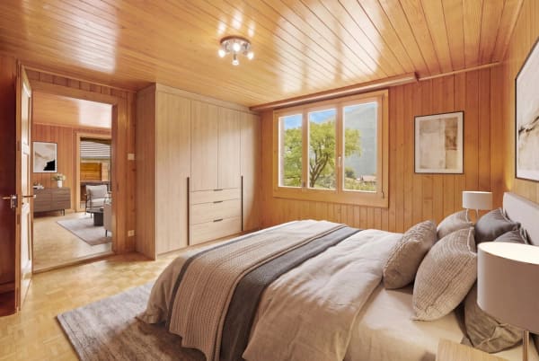 Immobilie in Brienzwiler - Bauernhaus / Ferienhaus mit separaten Doppelgaragen - Bild 32