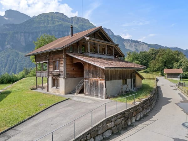 Immobilie in Brienzwiler - Bauernhaus / Ferienhaus mit separaten Doppelgaragen - Bild 4