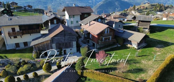 Immobilie in Nax - CHARMANT CHALET DE 4,5 PCES AVEC DÉPENDANCES - NAX - Bild 0