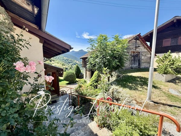 Immobilie in Nax - CHARMANT CHALET DE 4,5 PCES AVEC DÉPENDANCES - NAX - Bild 4