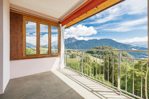 Immobilie in Leysin - Appartement de 3 piÃ¨ces avec vue Ã  couper le souffle - Bild 1