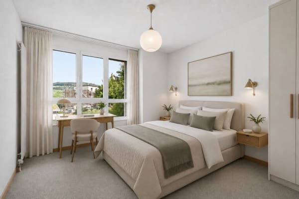 Immobilie in Steffisburg - Familienwohnung mit Weitblick - sofort bezugsbereit - Bild 10
