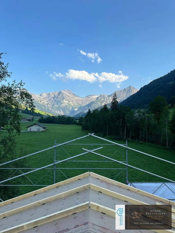 Immobilie in Lauenen B. Gstaad - Idyllisches 5½-Zimmer Neubau-Chalet mit Bergsicht - Bild 5
