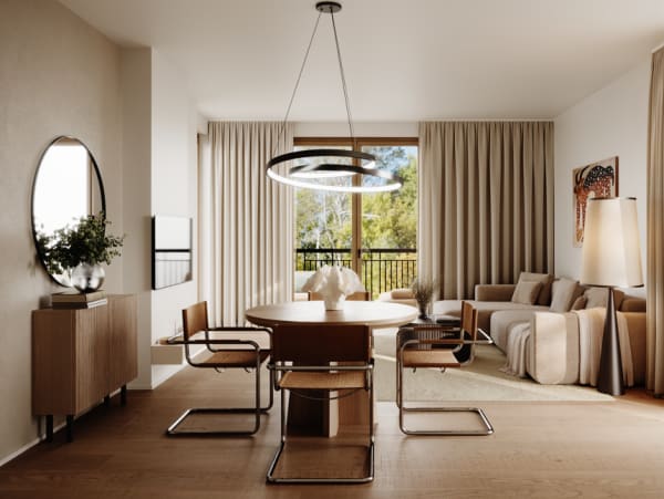 Immobilie in Reichenbach Im Kandertal - Neubau - 2.5 Zimmer Wohnung OG west - Bild 1