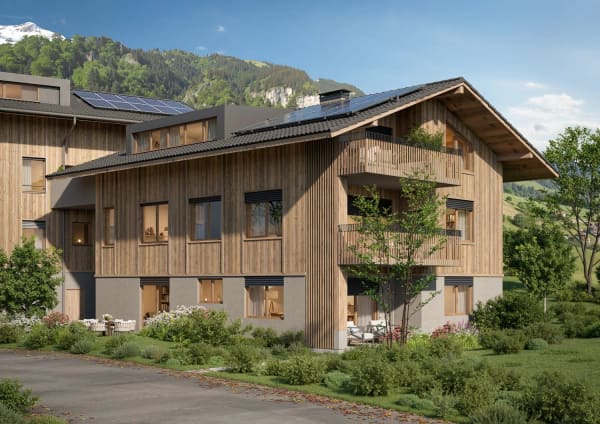Immobilie in Reichenbach Im Kandertal - NEUBAU - 4.5-Zimmer-Wohnung im DG - Bild 0