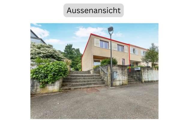 Immobilie in Oberwil - Charmantes 5.5-Zimmer-Reiheneckhaus in Oberwil im Baurecht - Bild 3