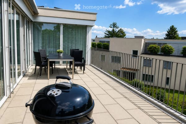 Immobilie in Glattbrugg - Exklusive 4.5-Zi.-Attika | 66 m² Wohnbereich | 25 m² Terrasse | 2 TG-Plätze - Bild 9