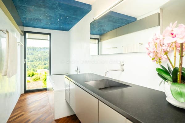 Immobilie in Dättlikon - Elegante 10-Zimmer Villa mit aussergewöhnlicher Architektur - Bild 10