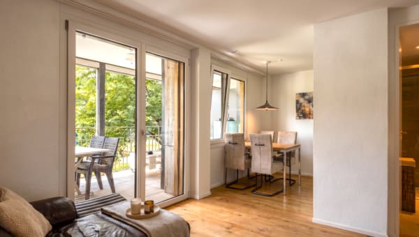 Immobilie in Werthenstein - Wohnung mit Weitsicht und Raum fÃ¼r Gemeinschaft - Bild 2