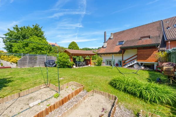 Immobilie in Donneloye - Ravissant appartement de 5,5 pièces en duplex dans une ferme rénovée - Bild 5