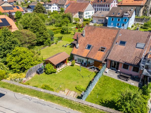 Immobilie in Donneloye - Ravissant appartement de 5,5 pièces en duplex dans une ferme rénovée - Bild 6