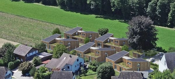 Immobilie in Kriegstetten - Wohnen mit Freiraum - moderne DoppelhaushÃ¤lfte im Atelierhaus-Stil - Bild 3