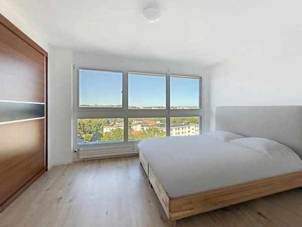 Immobilie in Fribourg - Charmant 4,5 piÃ¨ces rÃ©novÃ© avec balcon et vue sur la cathÃ©drale - Bild 5