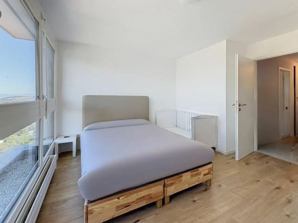 Immobilie in Fribourg - Charmant 4,5 piÃ¨ces rÃ©novÃ© avec balcon et vue sur la cathÃ©drale - Bild 6