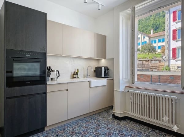 Immobilie in St-imier - Appartement de caractÃ¨re avec terrasse exceptionnelle de 110 mÂ² - Bild 0