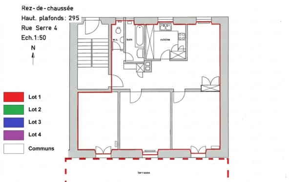 Immobilie in St-imier - Appartement de caractÃ¨re avec terrasse exceptionnelle de 110 mÂ² - Bild 12