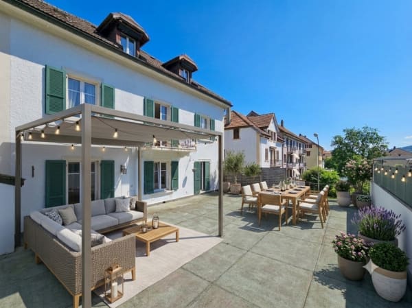Immobilie in St-imier - Appartement de caractÃ¨re avec terrasse exceptionnelle de 110 mÂ² - Bild 15