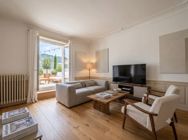 Immobilie in St-imier - Appartement de caractÃ¨re avec terrasse exceptionnelle de 110 mÂ² - Bild 2