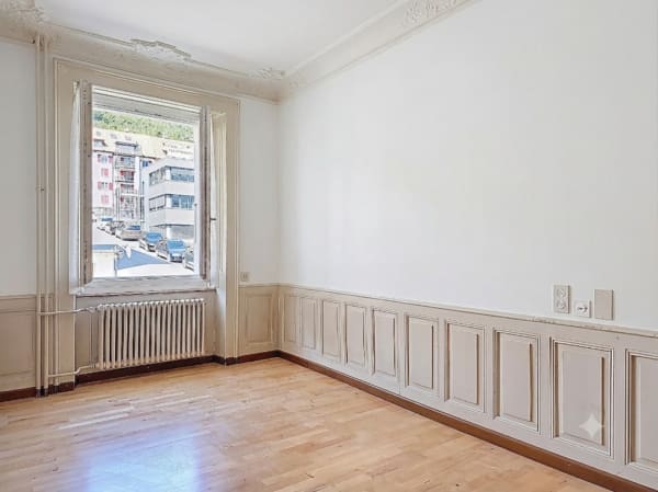 Immobilie in St-imier - Appartement de caractÃ¨re avec terrasse exceptionnelle de 110 mÂ² - Bild 7